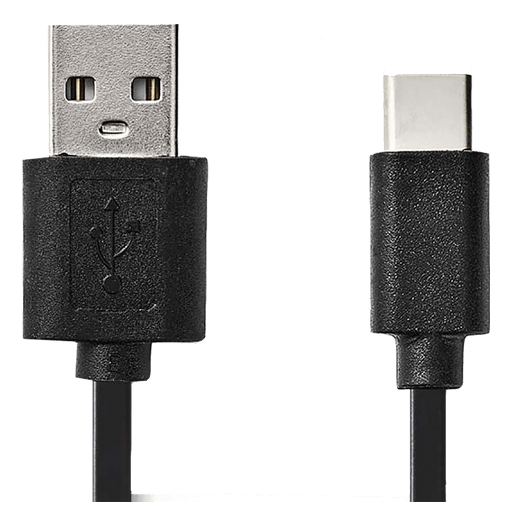 Nedis USB C Kabel 1m Schwarz