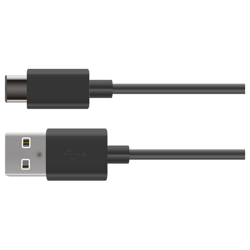 itStyle Ladekabel USB C on Micro USB 1m Schwarz
