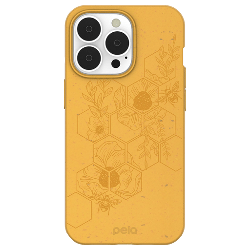 Pela iPhone 13 Pro Eco-Friendly Handyhülle Honey Bee