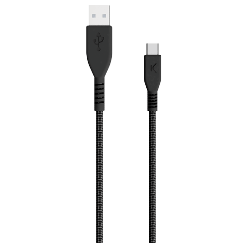 itStyle Ladekabel USB C on USB 1m Schwarz
