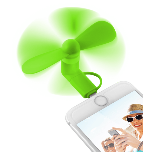 itStyle Funny Air Micro USB Lightning Adapter Grün