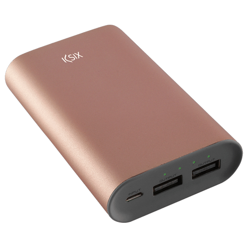 KSIX Powerbank 6000 mAh Micro USB Rose Gold Rose Gold
