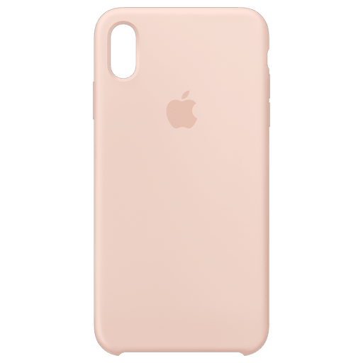 Apple iPhone Xs Max Handyhülle Silikon Pink Sand