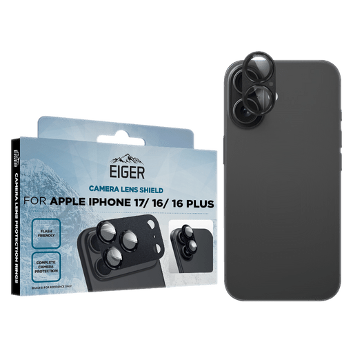 Eiger iPhone 17 Kamera-Schutzglas