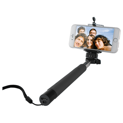itStyle Selfie Stick Bluetooth Wireless Schwarz