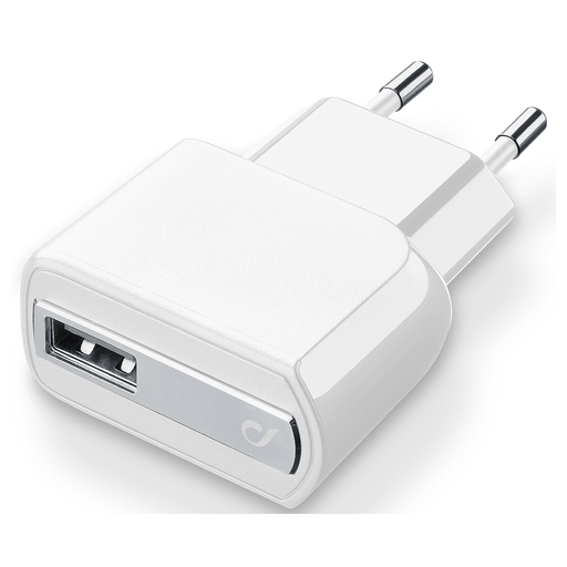 cellularline Handy Ladegerät 220V Micro USB fast charging Weiss ohne Kabel Weiss
