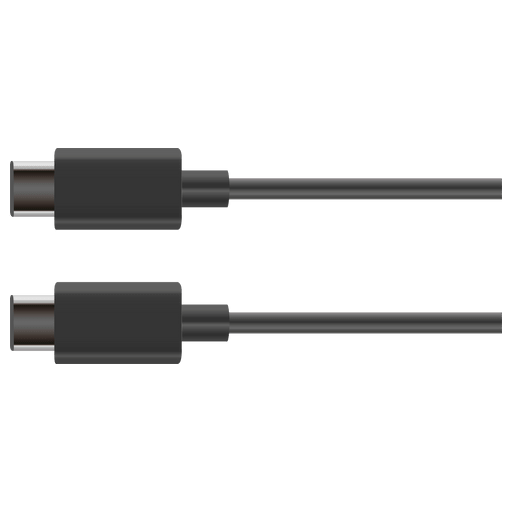 itStyle Ladekabel USB C on USB C Super Speed 1m Schwarz