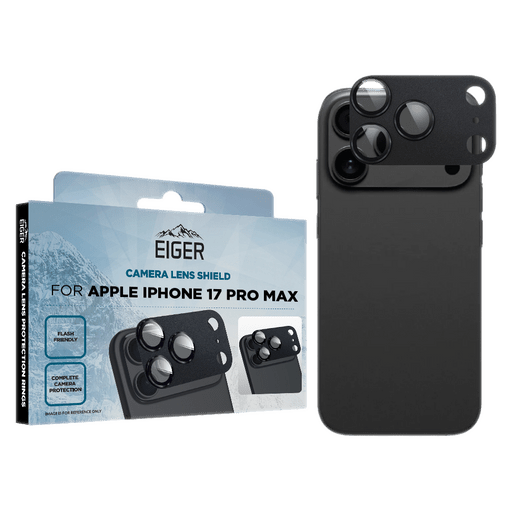 Eiger iPhone 17 Pro Max Kamera-Schutzglas