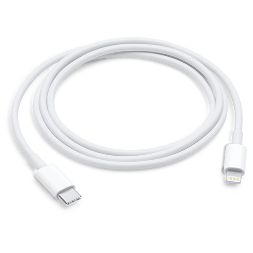 Apple Ladekabel Lightning zu USB C 1m Weiss