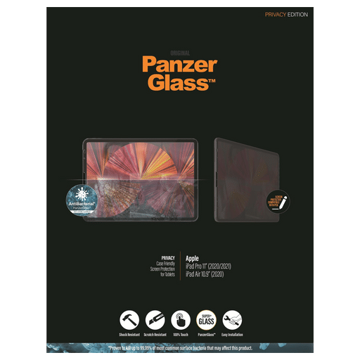 Panzer Glass iPad Pro 11' Air Privacy Displayschutzfolie Transparent