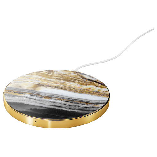 iDeal of Sweden Wireless Handy Ladegerät Plate Marmor Grau