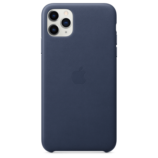 Apple iPhone 11 Pro Max Handyhülle Leder Blau