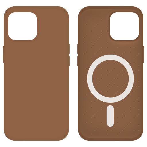 itStyle Premium iPhone 13 Pro Premium Leder-Handyhülle mit MagSafe Braun