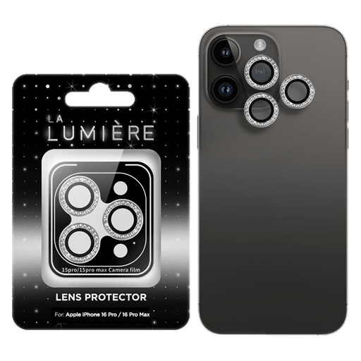 La Lumière iPhone 16 Pro/16 Pro Max Kamera-Schutzglas