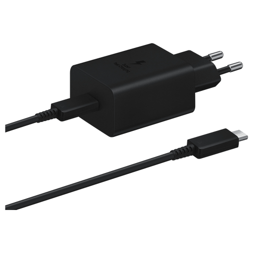 Samsung Charger 220V USB C fast charging 45W Schwarz