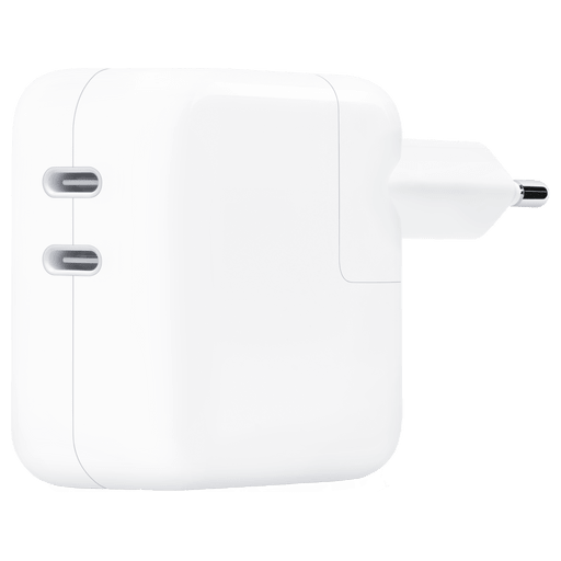Apple Handy Ladegerät 35W 2x USB C Weiss