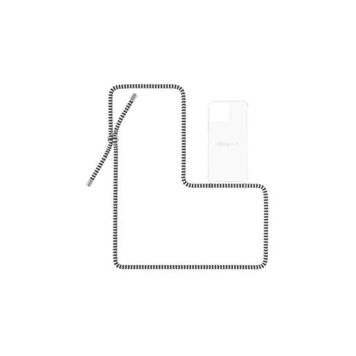 Urbany's Urbany's Necklace Case iPhone 14 Pro Hypnotic Zebra