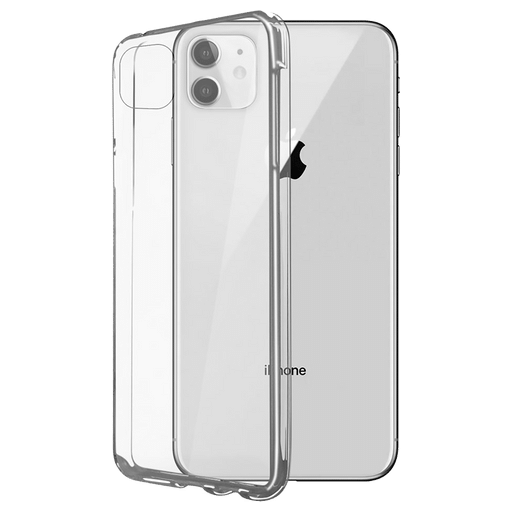 itStyle iPhone 12/12 Pro Handyhülle Silikon Hart Transparent Transparent