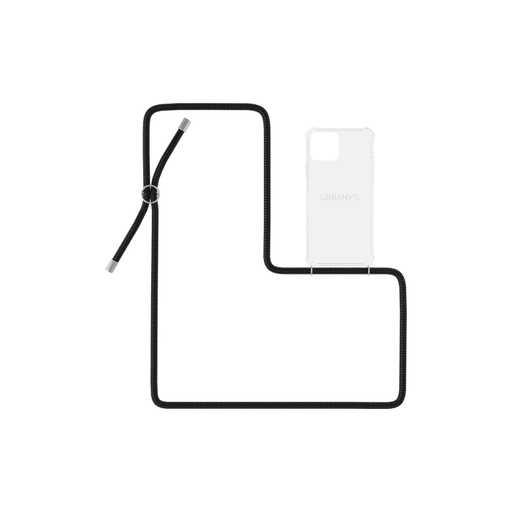 Urbany's Urbany's Necklace Case iPhone 12 / 12 Pro Night Owl Transpar