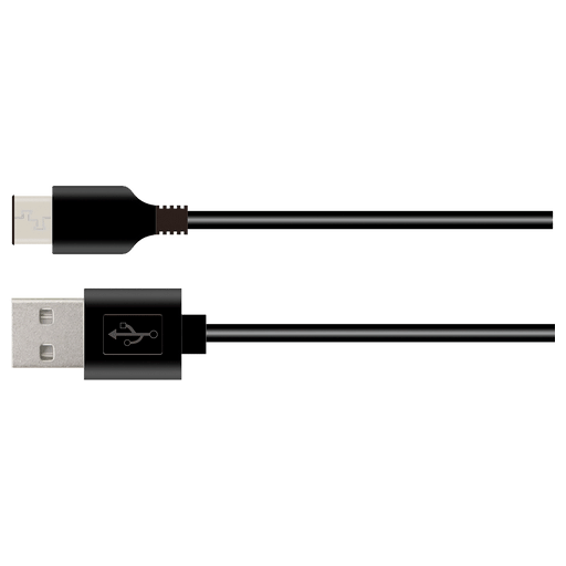 itStyle Ladekabel USB C on USB 2m Schwarz