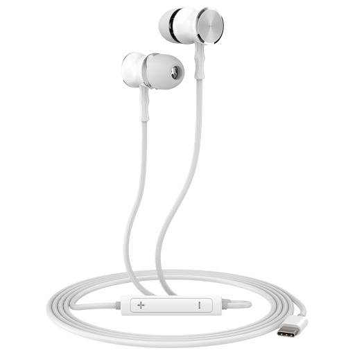 itStyle Stereo Headset in ear USB C Weiss