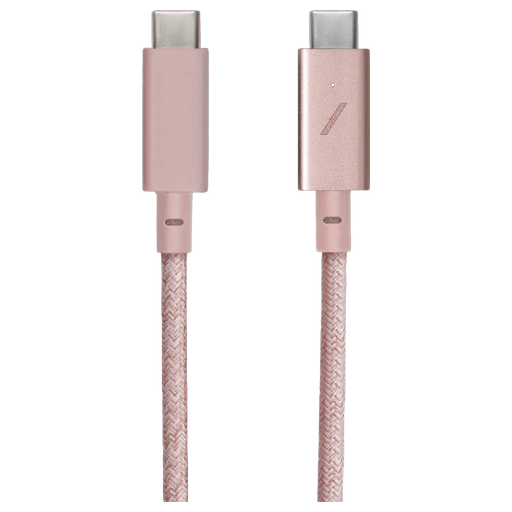 Native Union Ladekabel USB C zu USB C (2.4m) Pink