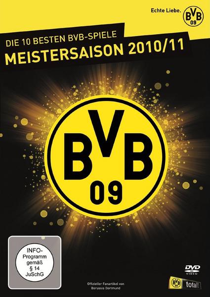 BVB Meistersaison 2010/11 - Die 10 besten BVB-Spiele  [5 DVDs]