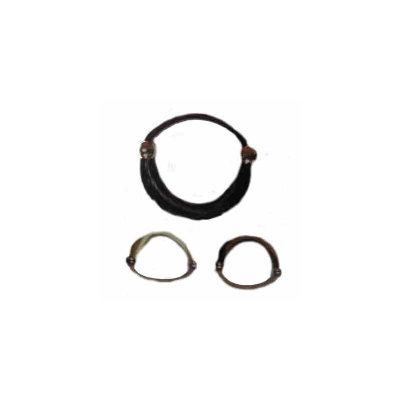 Haargummi mit Kunsthaar blond