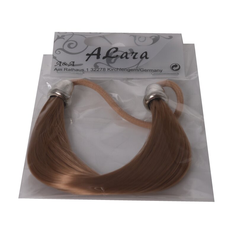 A&A Haargummi mittelbl. mit Kunsthaar mittelblond