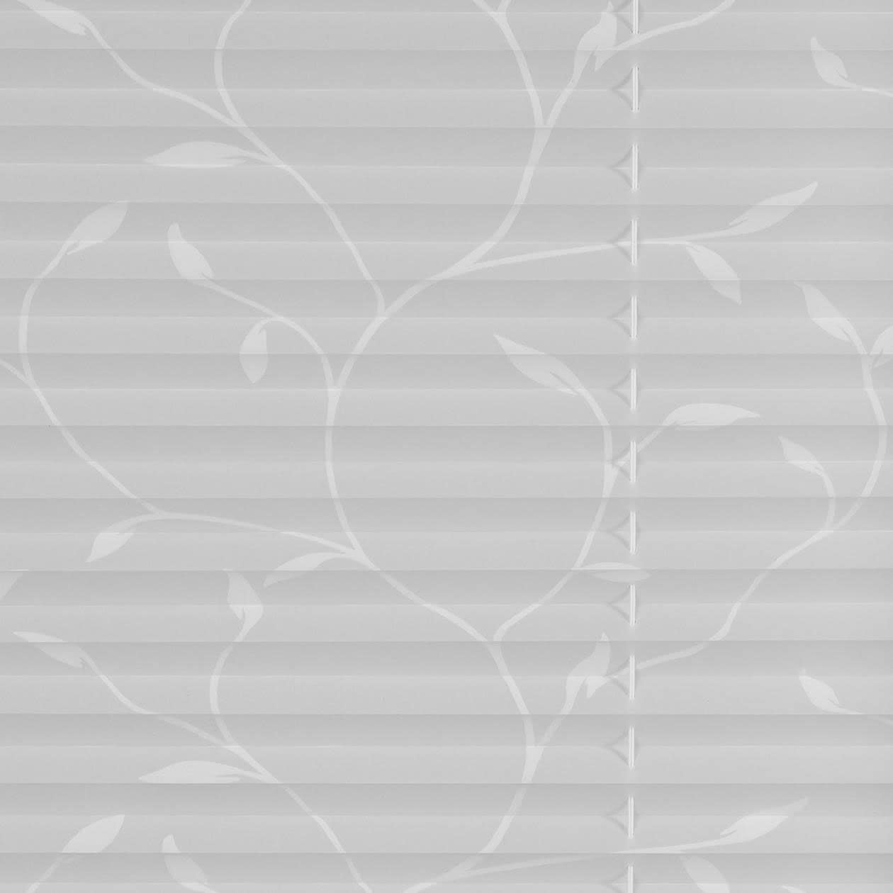 Plissee »Plissee Klemmfix, ohne Bohren, verspannt, Ausbrenner«, LICHTBLICK ORIGINAL, halbtransparent, In moderner Crushed Optik. Einfache Montage des Plissee am Fenster mit vier Klemmträgern - ohne pendeln. In vielen Farben und auch für Türen.