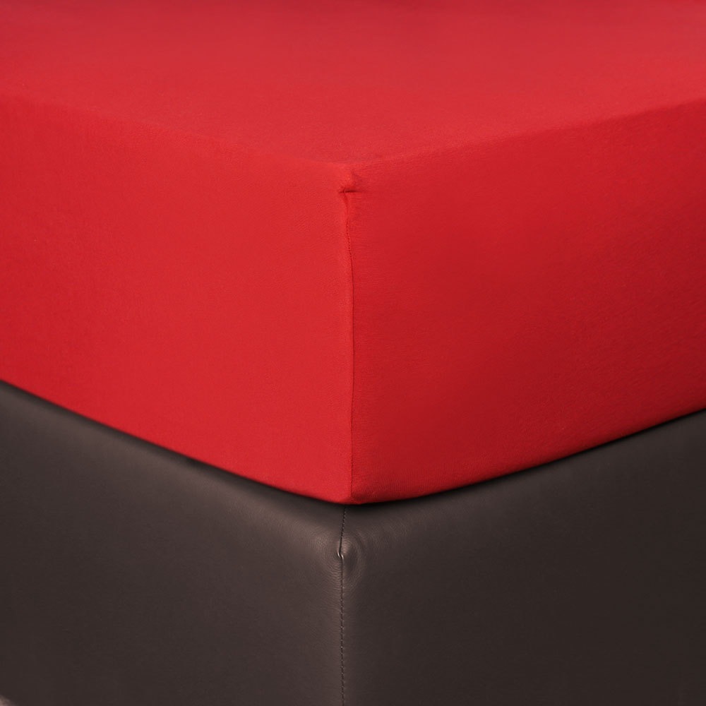 BETTWARENSHOP Spannbettlaken »Boxspring«, (1 St.), Spannbettlaken in verschiedenen Grössen erhältlich, Premium-Bettlaken mit 160g/m² Flächengewicht, 97% Baumwolle, Bettlaken aus Jersey, für hohe Matratzen und Boxspringbetten geeignet