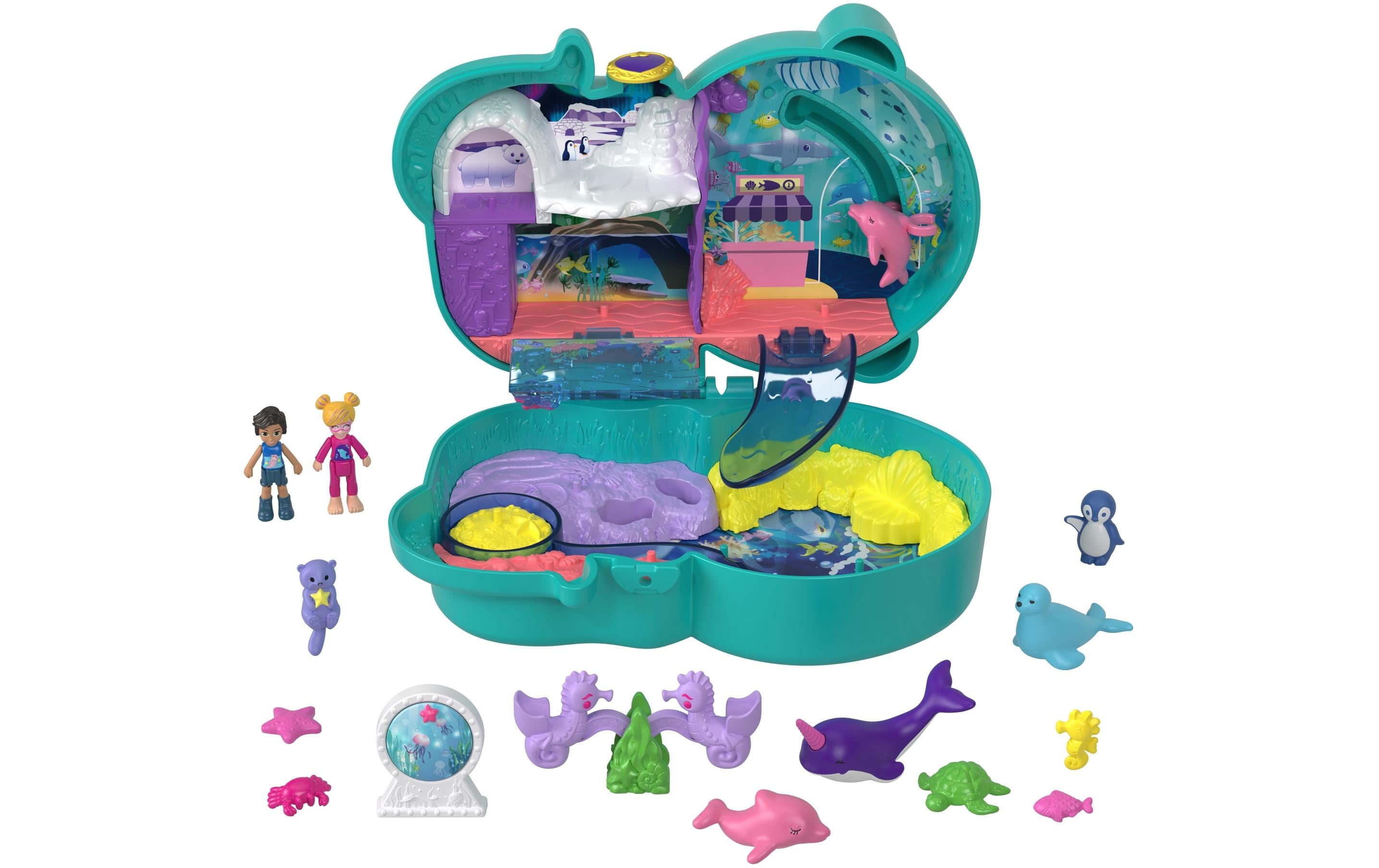 Polly Pocket Spielfigur »Otter-Aquarium Schatulle«