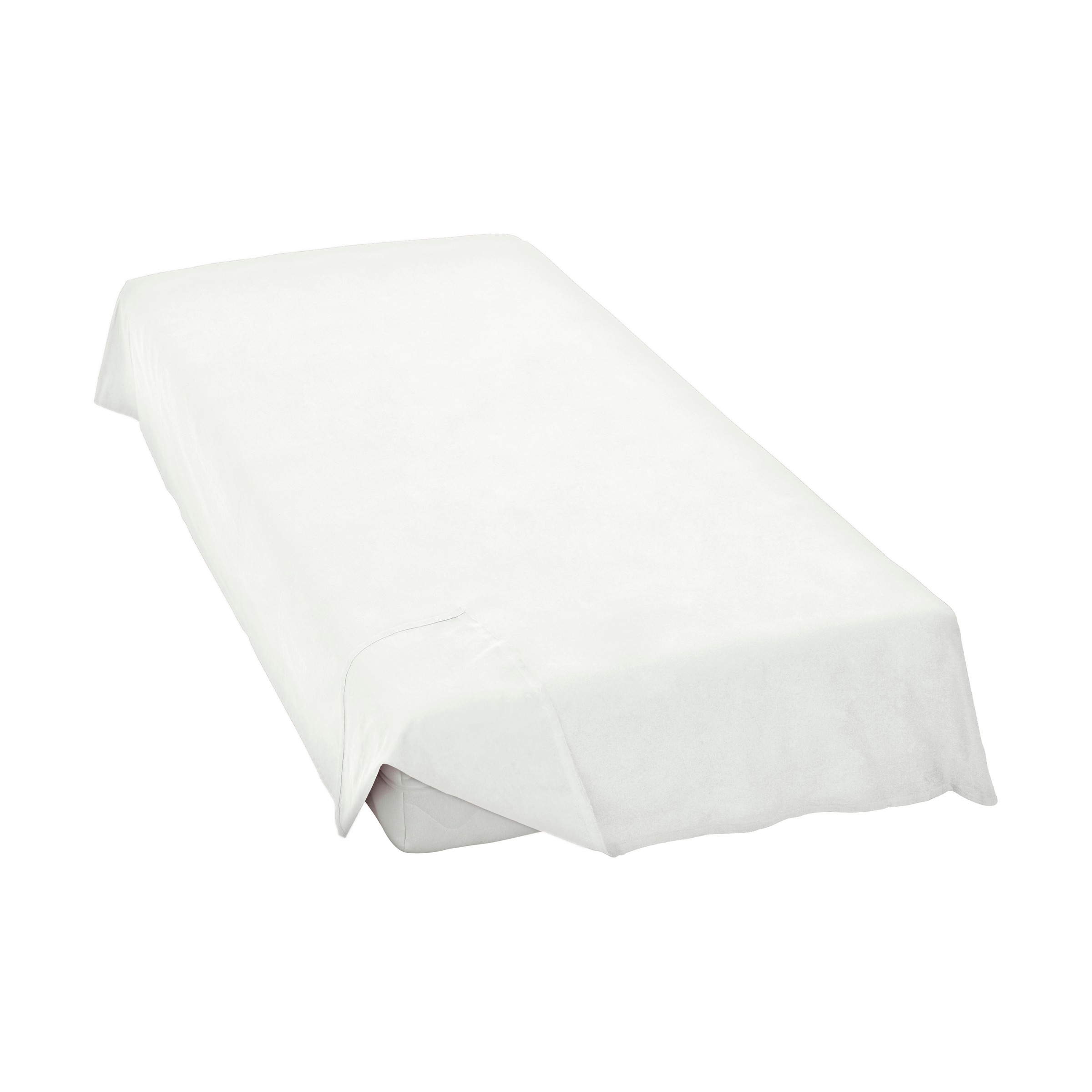 Schlafwelt Betttuch »Sari«, (1 St.), Laken ohne Gummizug, Bettlaken in Renforcé Qualität, für Matratzenhöhe bis zu 23 cm, unifarben, nordisches Wohnen, nachhaltiges Bettlaken 100% Baumwolle, ab Grösse 160x260