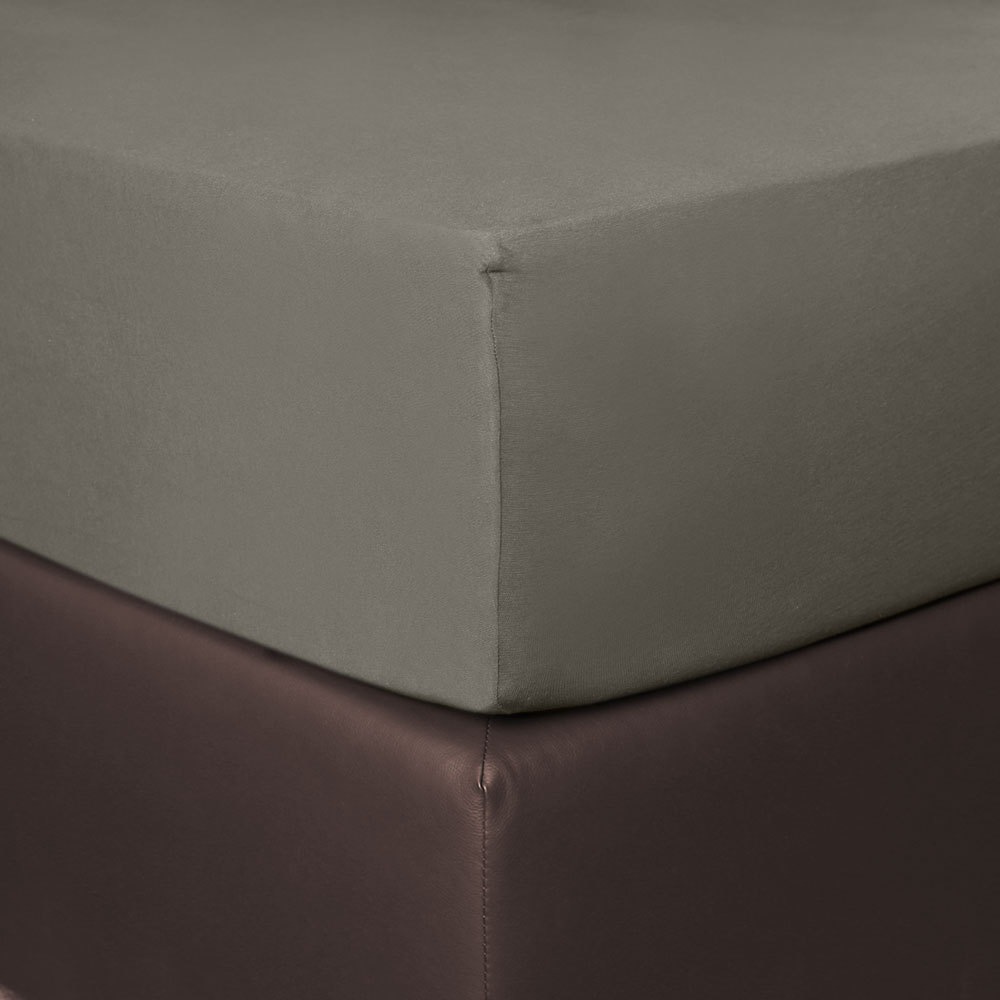 BETTWARENSHOP Spannbettlaken »Boxspring«, (1 St.), Spannbettlaken in verschiedenen Grössen erhältlich, Premium-Bettlaken mit 160g/m² Flächengewicht, 97% Baumwolle, Bettlaken aus Jersey, für hohe Matratzen und Boxspringbetten geeignet