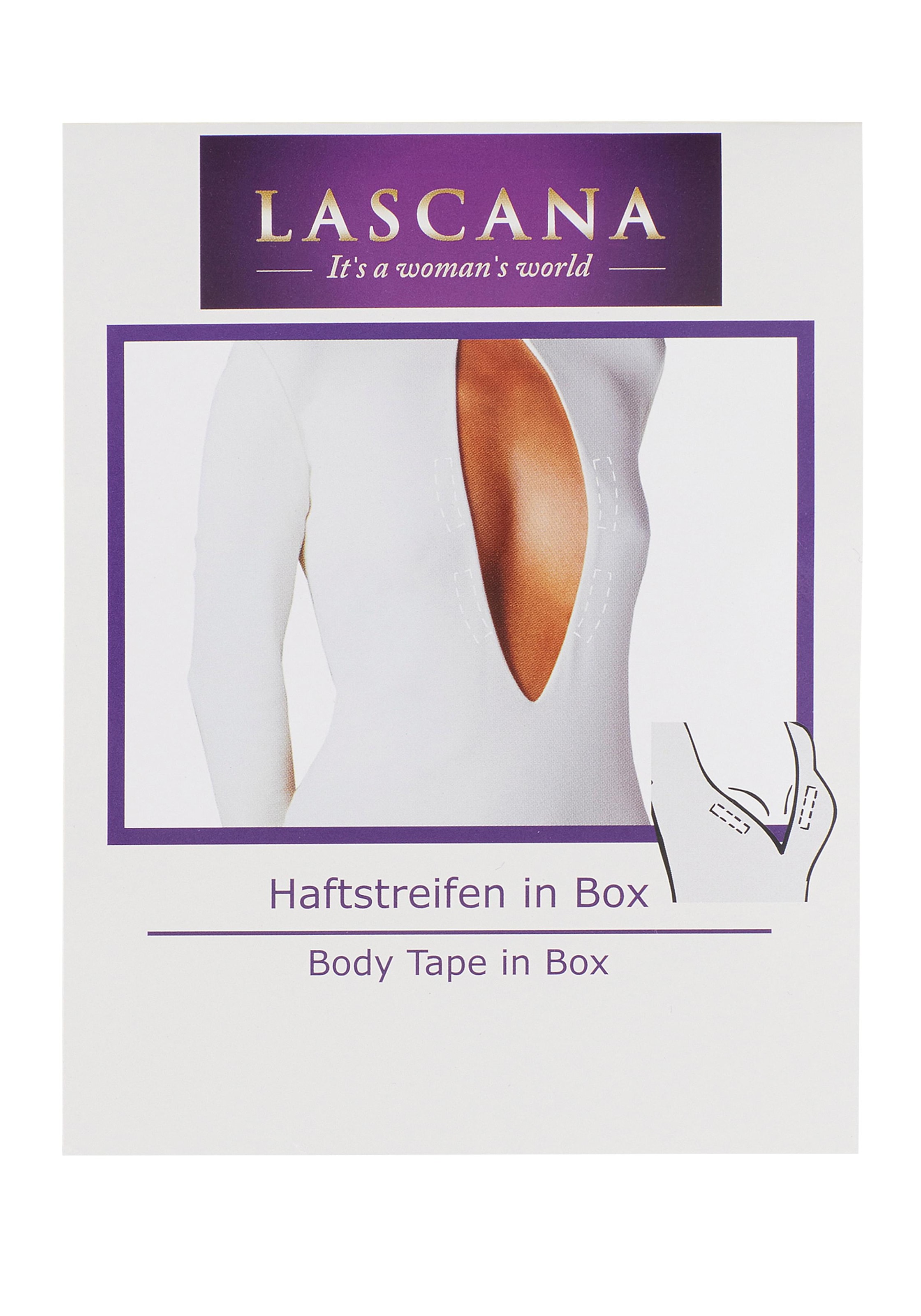 LASCANA trendige Klebestreifen für einen sicheren Sitz unter der Kleidung