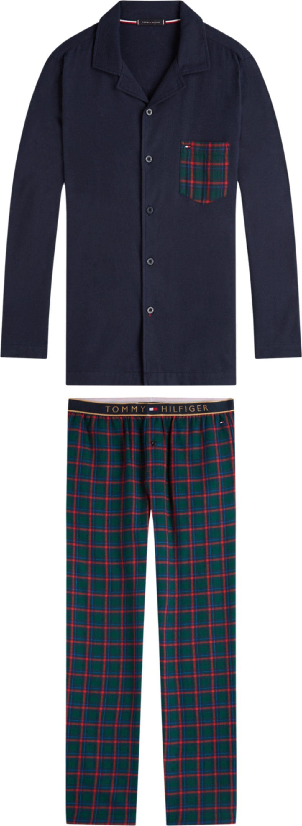 TOMMY HILFIGER Pyjama »TOMMY HILFIGER« (2-tlg.)