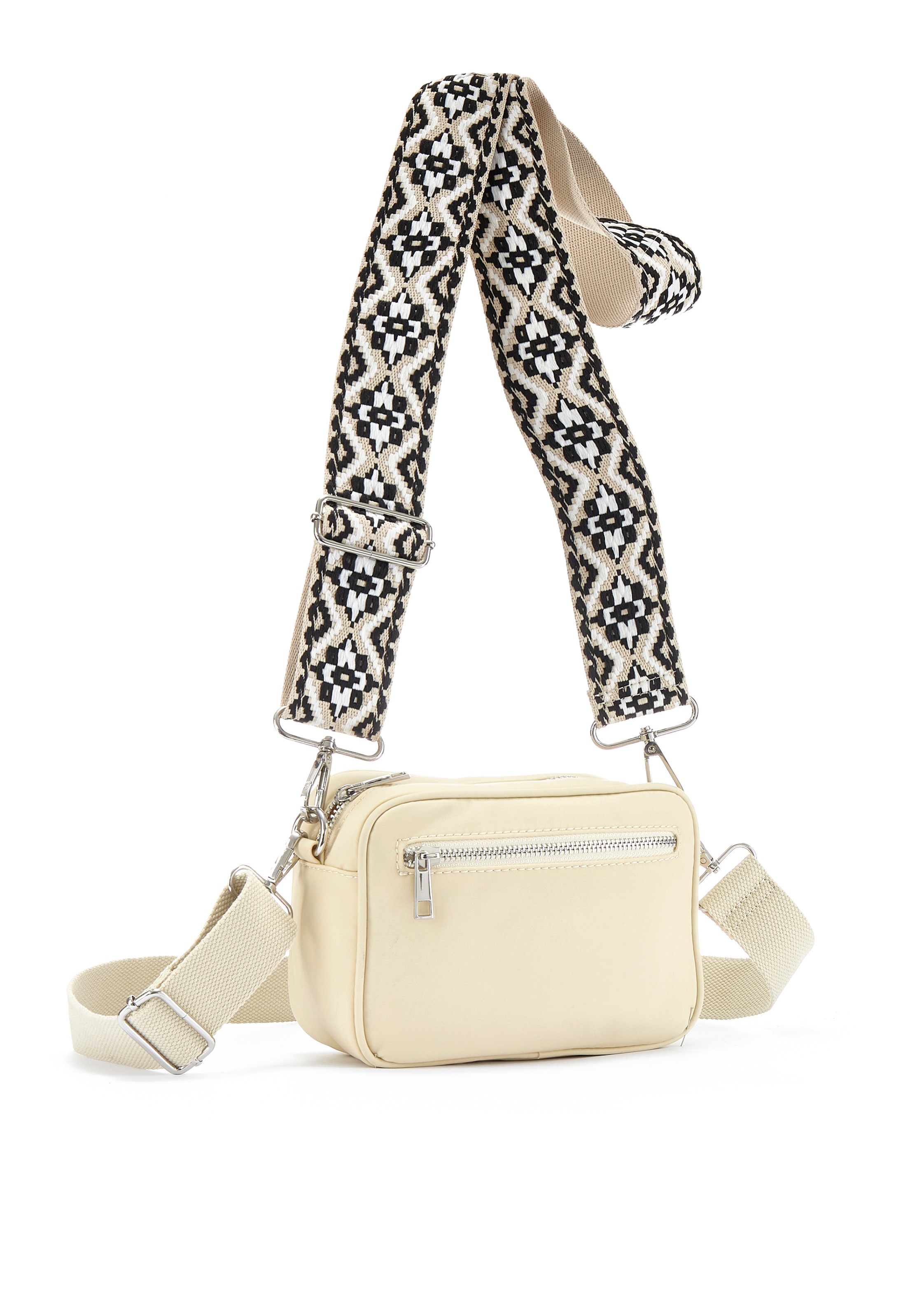 LASCANA Umhängetasche, Handtasche mit auswechselbaren Schulterriemen VEGAN