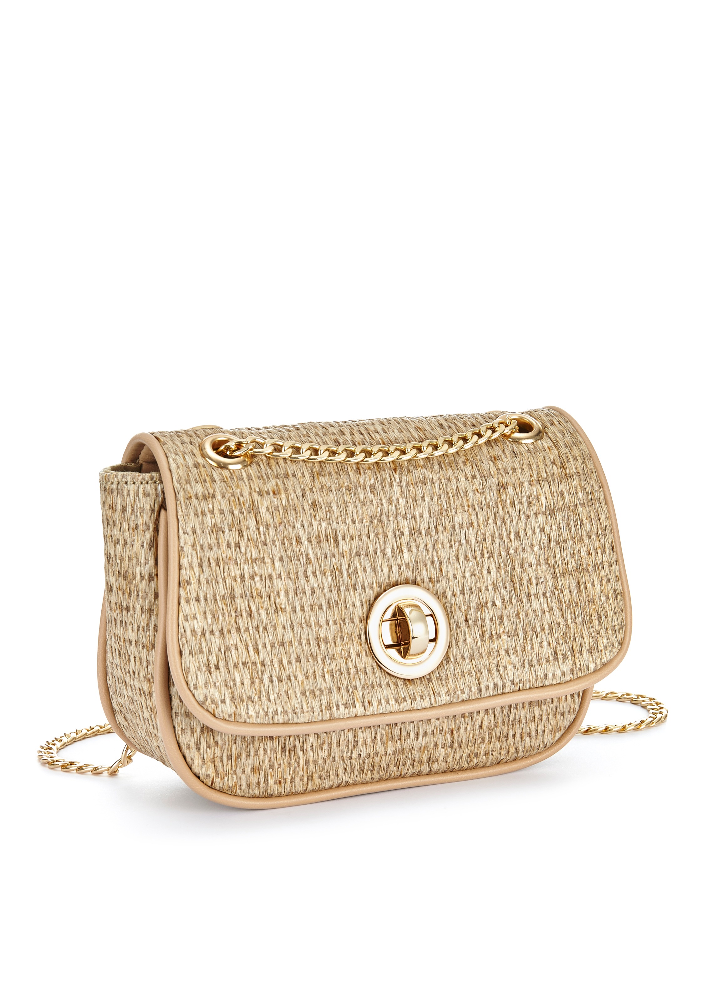 Vivance Umhängetasche, Mini Bag in Bastoptik VEGAN