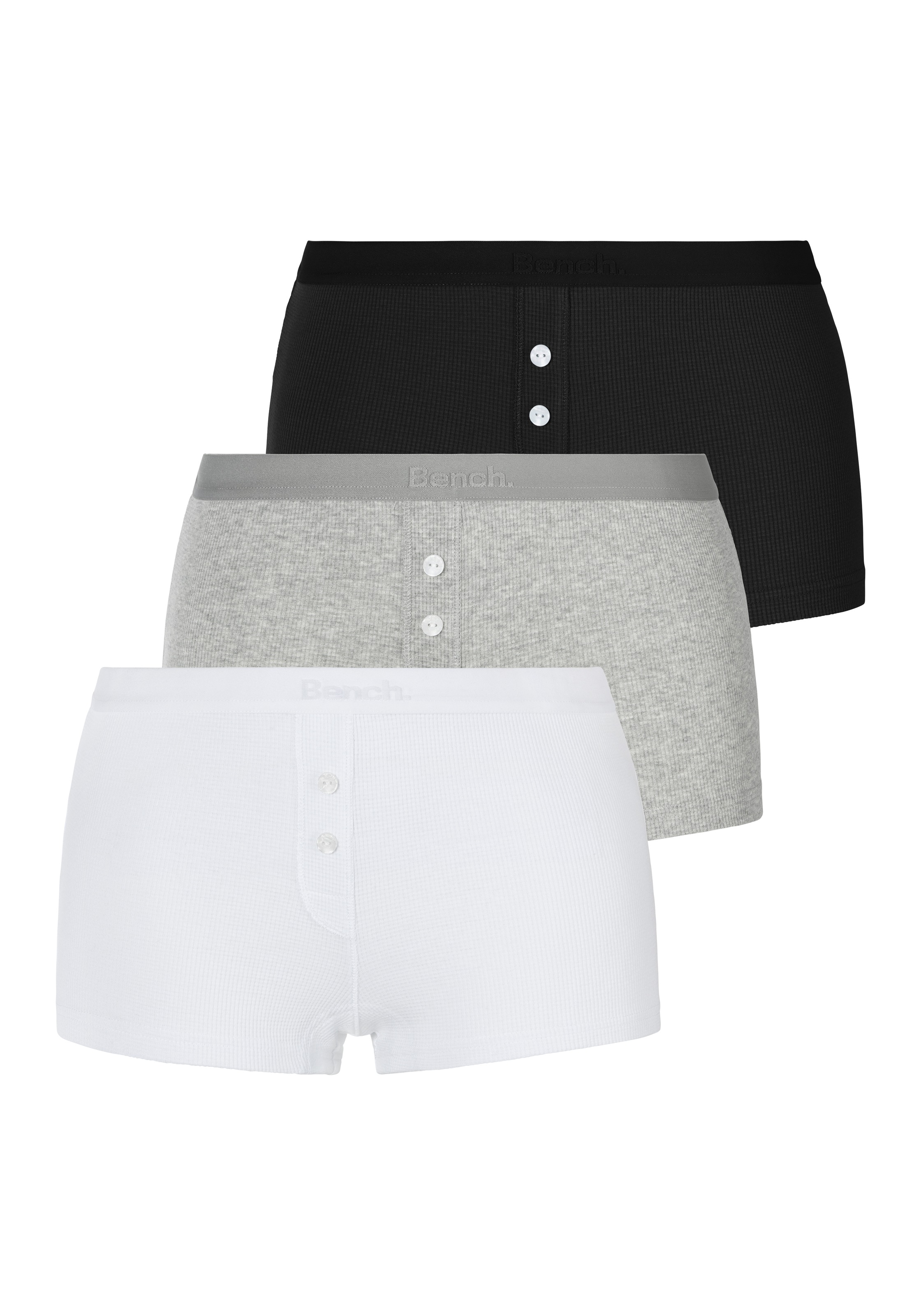 Bench. Panty, (Packung, 3 St.), in Piqué-Qualität