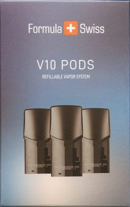 Formula Swiss V10 Ersatz-Pods (3 Stk)