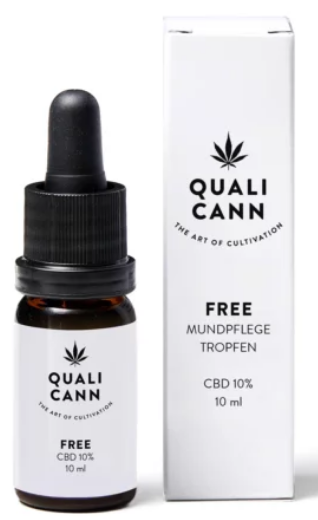 QUALICANN CBD Mundpflegeöl Free 10% (10ml)