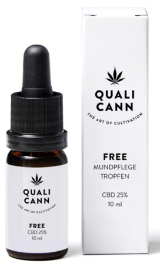 QUALICANN CBD Mundpflegeöl Free 25% (10ml)