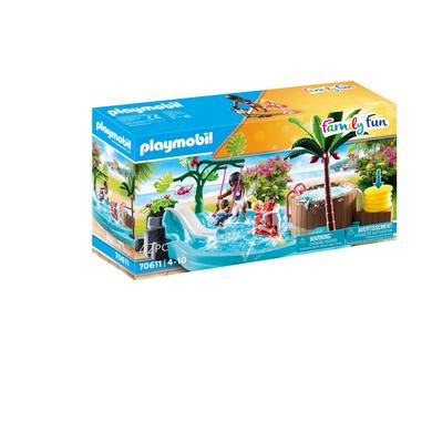 PLAYMOBIL® Family Fun Kinderbecken mit Whirlpool 70611