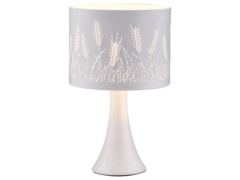 Lampe à poser HARVEST 30cm 40W blanc