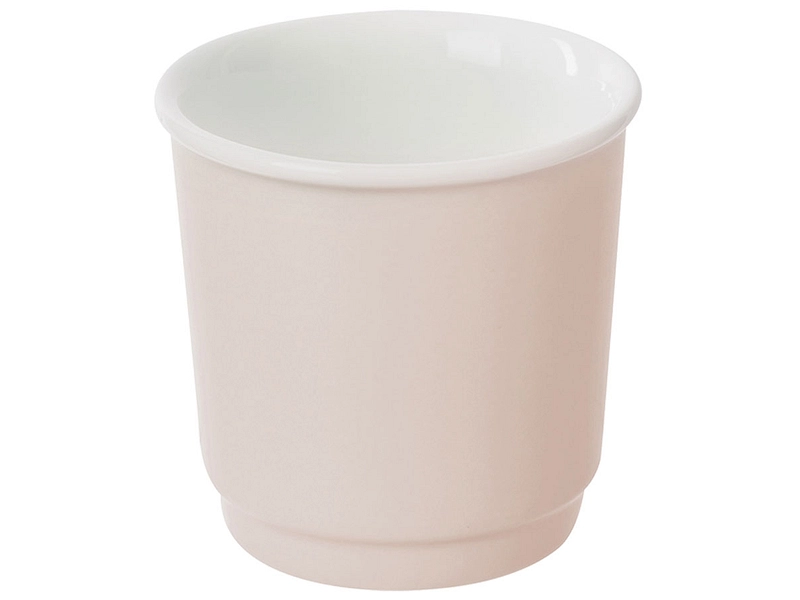 Tasse à expresso NATURE 9cl porcelaine rose