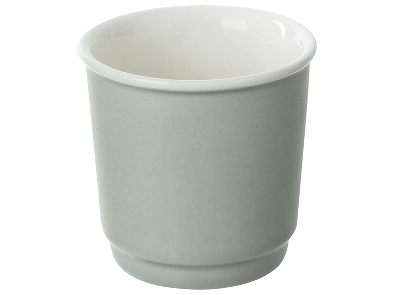 Tasse à expresso NATURE 9cl porcelaine menthe