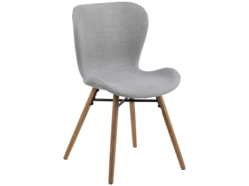 Stuhl BATILDA Stoff grau