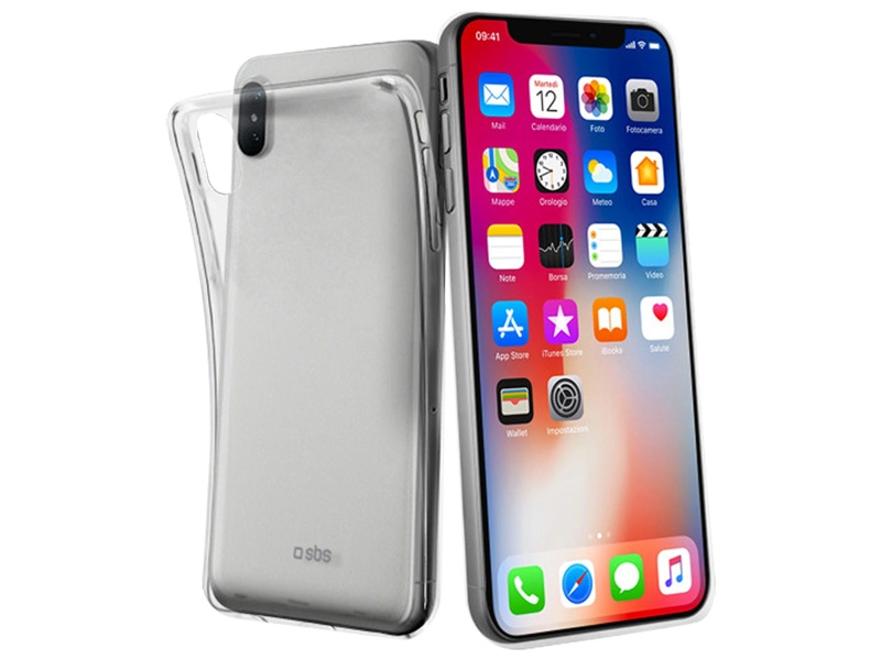 SBS Coque iPhone X, XS transparent