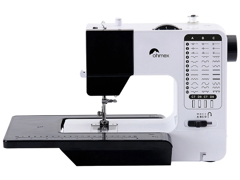 OHMEX Elektrische Nähmaschine OHM-SEW-3800