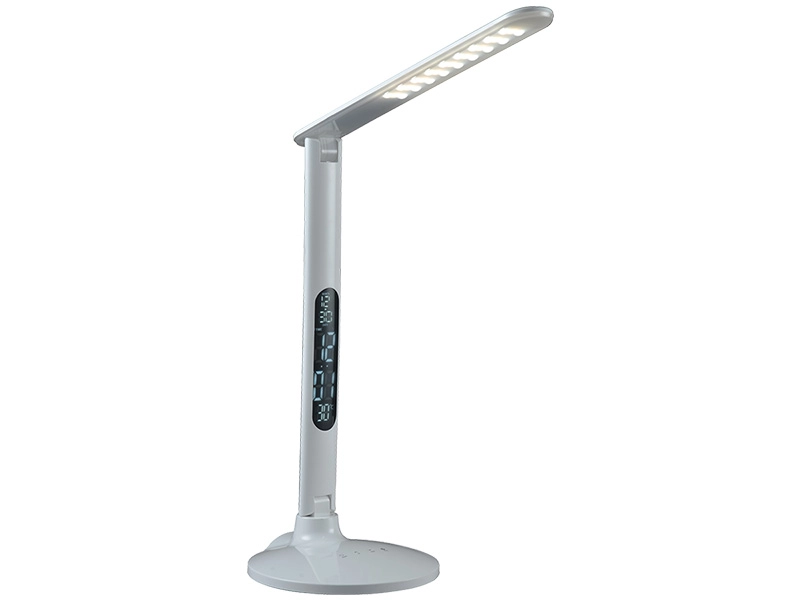 Lampe de bureau LED CLOCK 75cm 60W blanc